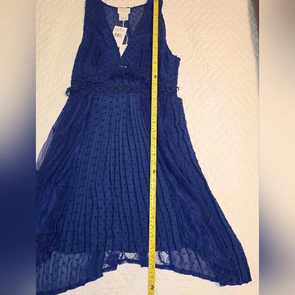 Anthropologie NWT Foxiedox Lace Midi Dress Women's Size Small - Picture 4 of 12